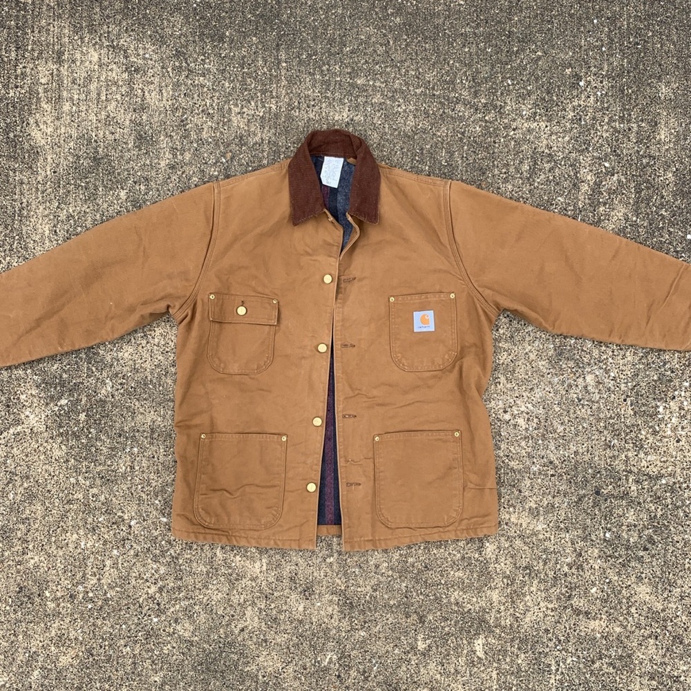 Made in USA Vintage carhartt chore coat